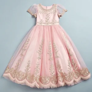 Formal Dress & Cardigan Set